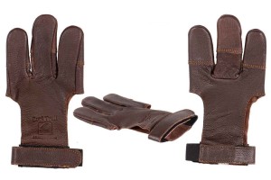Bucktrail Schie&szlig;handschuh Full Palm Damascus Leder