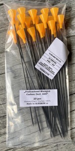 Alexbow Carbon Dart´s 20er Pack Flu-Orange